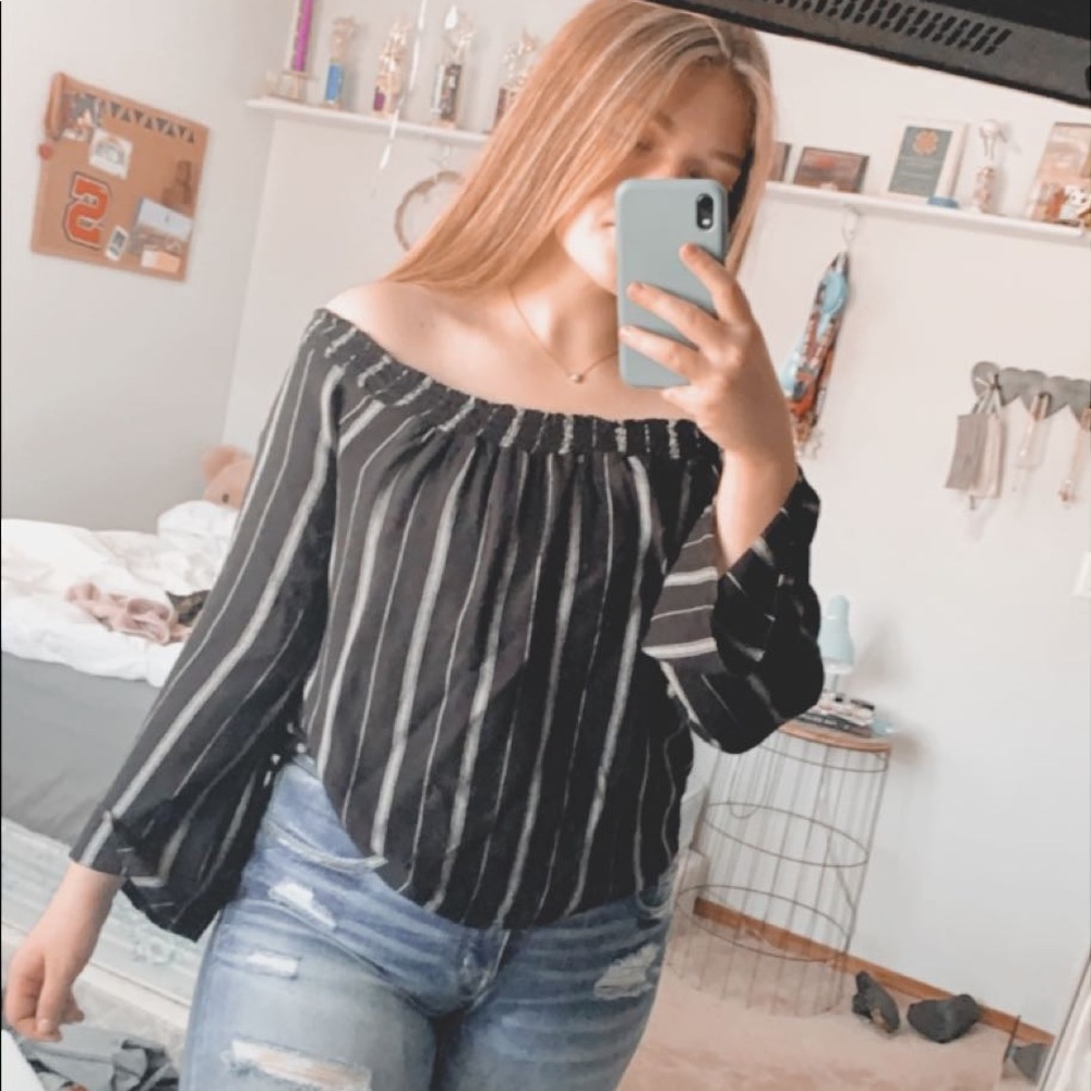 Off the shoulder top